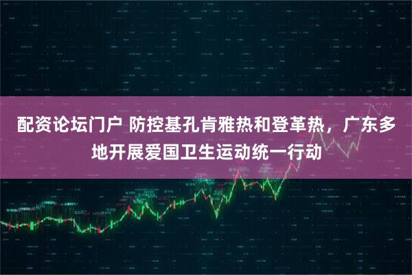 配资论坛门户 防控基孔肯雅热和登革热，广东多地开展爱国卫生运动统一行动